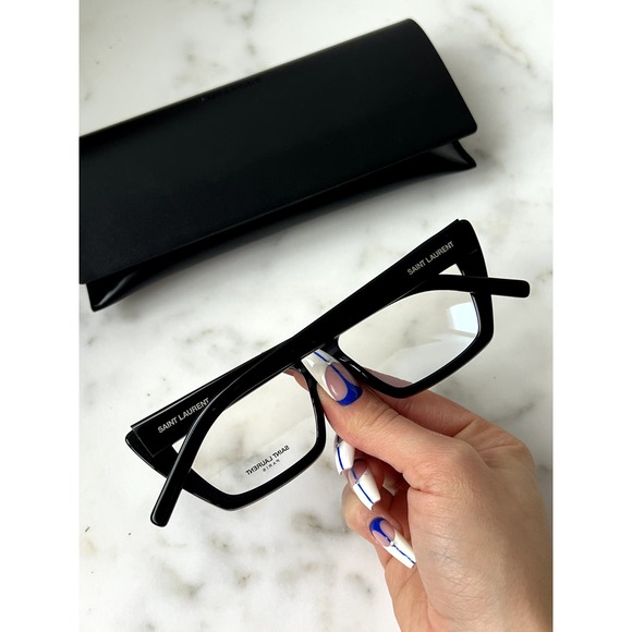 NEW Saint Laurent SL276 Mica Sunglasses in Black - Picture 3 of 8